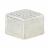 Caja Decorativa Blanco Madera 11,5 X 8 X 11,5 Cm (6 Unidades)