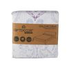 Colcha Reversible 240 X 260 Cm Blanco Morado (6 Unidades)