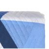 Colcha Reversible 180 X 260 Cm Azul Blanco (6 Unidades)