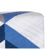 Colcha Reversible 240 X 260 Cm Azul Blanco (6 Unidades)