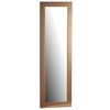 Espejo De Pared 41 X 131 X 1,5 Cm Dorado Madera Vidrio (2 Unidades)