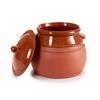 Olla Con Tapa Barro Cocido 4,5 L 25 X 27 X 25 Cm (2 Unidades)