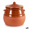 Olla Con Tapa Barro Cocido 3,5 L 23 X 22 X 23 Cm (4 Unidades)