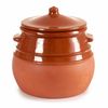 Olla Con Tapa Barro Cocido 3,5 L 23 X 22 X 23 Cm (4 Unidades)