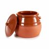 Olla Con Tapa Barro Cocido 3,5 L 23 X 22 X 23 Cm (4 Unidades)