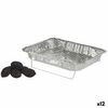 Barbacoa Desechable La Dehesa Aluminio 30 X 5,3 X 46,5 Cm, 30 X 5,3 X 46,5 Cm Plateado