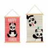 Decoración De Pared Oso Panda 1 X 54 X 33 Cm (24 Unidades)