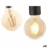 Bombilla Led E27 Vintage Transparente 4 W 8 X 12 X 8 Cm (12 Unidades)