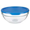 Fiambrera Redonda Con Tapa Chefs Azul 1,135 L 17,2 X 7,6 X 17,2 Cm (4 Unidades)