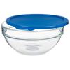 Fiambrera Redonda Con Tapa Chefs Azul 1,135 L 17,2 X 7,6 X 17,2 Cm (4 Unidades)