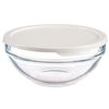 Fiambrera Redonda Con Tapa Chefs Blanco 595 Ml 14 X 6,3 X 14 Cm (6 Unidades)