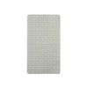 Alfombrilla Antideslizante Para Ducha Cuadros Gris Pvc 67,7 X 38,5 X 0,7 Cm (6 Unidades)