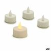 Set De Velas Led Blanco 4 X 4 X 3,7 Cm (12 Unidades)