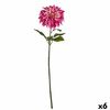 Flor Decorativa Dalia Fucsia 16 X 74 X 16 Cm (6 Unidades)