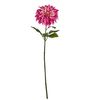 Flor Decorativa Dalia Fucsia 16 X 74 X 16 Cm (6 Unidades)