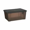 Caja De Almacenaje Con Tapa Stefanplast Elegance Gris Plástico 15 L 29 X 17 X 39 Cm (6 Unidades)