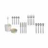 Set De Cubiertos Gris Acero Inoxidable (8 Unidades)