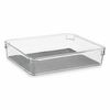 Organizador De Cajones Plástico Reciclado Gris 16 X 4,5 X 24 Cm (24 Unidades)