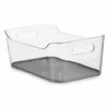 Organizador De Cajones Plástico Reciclado Gris 17 X 10,5 X 24,5 Cm (12 Unidades)