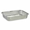 Set De Fuentes De Cocina Desechable Rectangular Aluminio 31,5 X 6,5 X 20,5 Cm (24 Unidades)