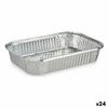 Set De Fuentes De Cocina Desechable Con Tapa Aluminio 21 X 6 X 30,5 Cm (24 Unidades)