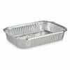 Set De Fuentes De Cocina Desechable Con Tapa Aluminio 21 X 6 X 30,5 Cm (24 Unidades)