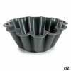 Molde Para Flan Alto Silicona 1,5 L 24,5 X 8,5 X 24,5 Cm (12 Unidades)