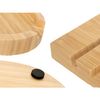 Soporte Para Utensilios De Cocina Natural Bambú 12,7 X 20,5 X 3,5 Cm (12 Unidades)