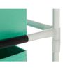 Estantería Blanco Menta Polipropileno Hierro Tnt (non Woven) 35 X 35 X 102 Cm (6 Unidades)