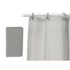 Set De Baño Gris Pvc Polietileno Eva (12 Unidades)