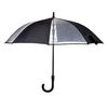 Paraguas Negro Transparente Metal Tela 96 X 96 X 84,5 Cm (24 Unidades)