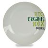 Plato Llano Organic Porcelana 24,4 X 2,6 X 24,4 Cm (10 Unidades)