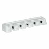 Soporte Utensilios De Limpieza Blanco Caucho Polipropileno 4,3 X 8,5 X 6 Cm (12 Unidades)