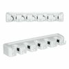 Soporte Utensilios De Limpieza Blanco Caucho Polipropileno 4,3 X 8,5 X 6 Cm (12 Unidades)