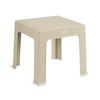 Mesa Infantil Rattan Crema Plástico 47 X 42,5 X 47 Cm (4 Unidades)