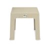 Mesa Infantil Rattan Crema Plástico 47 X 42,5 X 47 Cm (4 Unidades)