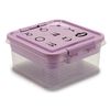 Caja-joyero Morado Transparente Plástico 24,5 X 11,5 X 26 Cm (12 Unidades)