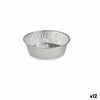 Set De Fuentes De Cocina Desechable Redondo Aluminio 25 X 8 X 25 Cm (12 Unidades)