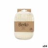 Manopla De Baño Blanco Beige (24 Unidades)