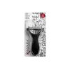 Pelador De Fruta Y Verdura Set Negro Acero Inoxidable (12 Unidades)