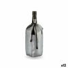 Enfriador De Botellas Gris Pvc 12 X 12 X 21,5 Cm (12 Unidades)