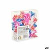 Lazos Brillo Pastel 4 Cm Pvc (12 Unidades)