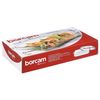 Bandeja Con Tapa Borcam Transparente Vidrio De Borosilicato 1,9 L (4 Unidades)