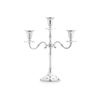 Candelabro Plateado Aluminio 22 X 27,5 X 9 Cm (6 Unidades)