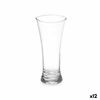 Vaso Cónico Transparente Vidrio 320 Ml (12 Unidades)