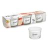 Set De Fiambreras 200 Ml Transparente Vidrio Polipropileno (12 Unidades)