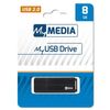 Memoria Usb Mymedia Negro 8 Gb