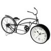 Reloj De Mesa Bicicleta Negro Metal 42 X 24 X 10 Cm (4 Unidades)