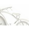 Reloj De Mesa Bicicleta Blanco Metal 36 X 22 X 7 Cm (4 Unidades)