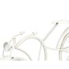 Reloj De Mesa Bicicleta Blanco Metal 40 X 19,5 X 7 Cm (4 Unidades)